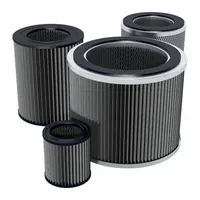 SOLBERG Filter: Gray Matter Activated Carbon, 9.47 in Overall Ht, 4 3/4 in Inside Dia, GMAC235