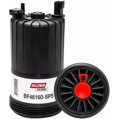 BALDWIN FILTERS Fuel/Water Separator Spin-on: Spin-On, 9 1/16 in Overall Lg - Spin-On Fuel Filters