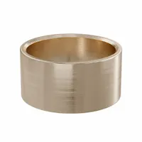 Sleeve Bearing: Bronze, SAE 841, 1 3/4 in Bore, 2 in OD, 1 in Lg, 50,000 lb/sq in-fpm Max PV, 3 PK (MPN AA2001-11B)