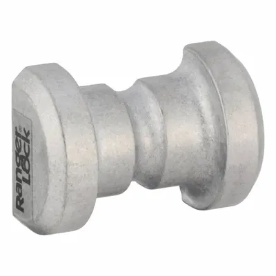 RANGER LOCK Covered Shackle Padlock Guard, Aluminum, 3/4 in L x 7/8 in W - Covered Shackle Padlock Guards