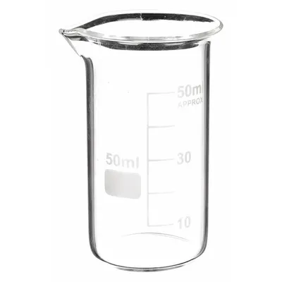 OEM Beaker: 50 mL - Tall Form Glass Beakers