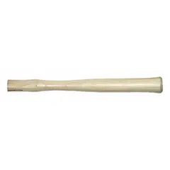 This hammer handle is designed for blacksmith hammers with a maximum head weight of 3.5 lb. It features a wax finish and fits a 1-1/4 in eye opening. Suitable for heavy forging and metalworking applications.