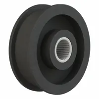 BREWER MACHINE & GEAR Flat Belt Idler Pulley: 1/2 in Bore, 1.75 in OD, Cast Iron (MPN POF)