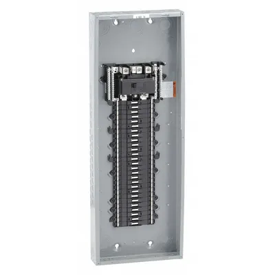 SQUARE D Load Center: 200 A Amps, 120/240V AC, 54 Spaces, 22kA, 0 Max. No. of Tandem Breakers - Square D QO - Main Breaker, Convertible, Plug-On Neutral Load Centers