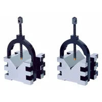 INSIZE V-Block Set: V-Block Set, Pr V-Block, 2 5/8 in x 2 13/16 in x 2 in, ASME 0, Steel, Magnetic (MPN 6802-1)