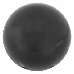Ball knob with threaded hole made of thermoset material. Features a 1.94 in diameter, 1/2"-20 thread, and 20 mm thread length. Used for manual adjustment and tightening on industrial machinery, control panels, and equipment.