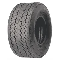 This HI-RUN tire is designed for golf cart applications, suitable for off-road use on turf and light terrain. It is a tire-only product with an 18X8-1/2-8 size and an 815 lb weight capacity