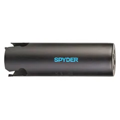 This SPYDER hole saw is designed for cutting holes in wood, metal, plastic, and drywall. It features a 2-inch diameter, 1 tooth per inch, and a maximum cutting depth of 6 1/4 inches. The 5/8"-18 thread size allows attachment to compatible arbors. Suitable for construction, electrical, plumbing, and HVAC applications.