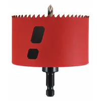 MORSE Hole Saw: 3 3/4 in Saw Dia., 5/6 Teeth per Inch, 1 7/8 in Max. Cutting Dp, 5/8"-18 Thread Size (MPN MHSA60C)
