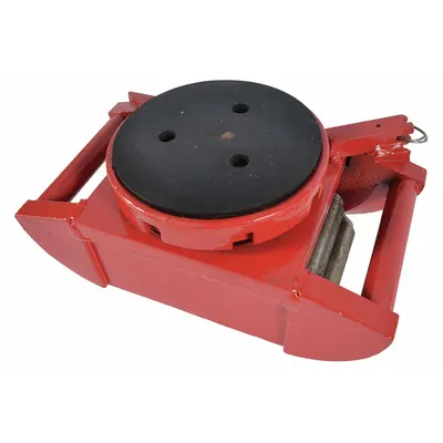 Dayton Swivel Skate Kit, Steel, Red, for Machine Rollers, MH2MPR103G - Machine Roller Replacement Parts