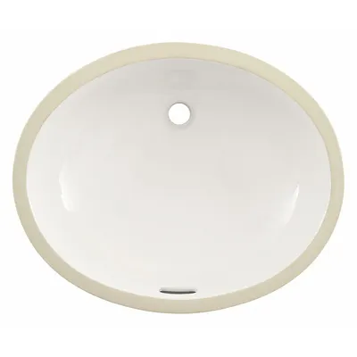 TOTO LT587#01 Undermount Bathroom Sink, White Vitreous China, 21-1/4 x 17-1/4 in - Undermount Bathroom Sinks without Faucets