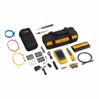 FLUKE NETWORKS LinkIQ Duo Fiber Media Converter Kit with FiberLert - Copper Cable Verification Tester Kits
