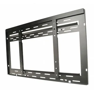 PEERLESS Wall Mount: For 40 in Screens, Max. 75 lb, Fixed, Powder Coated, Black - Fixed Television Mounts
