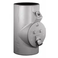 Sealing Fitting - Vertical: Aluminum, 4 in Trade Size, Female, 11 1/32 in Overall Lg (MPN EYDEF400AL)