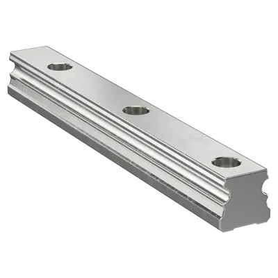 NB Guide Rail: 20, 1,300 mm Overall Lg, 20 mm Overall Wd, 19 mm Overall Ht - Alulin Series Steel-Reinforced Aluminum Guide Rails