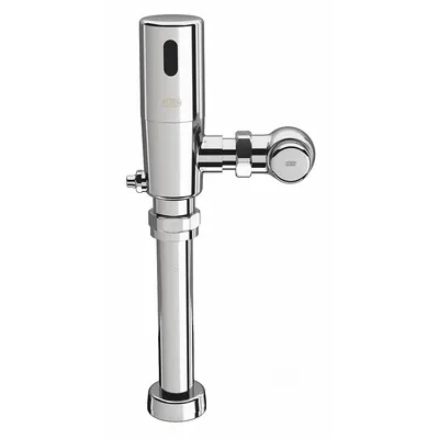 ZURN Automatic Flush Valve: EcoVantage, 1.1 gpf Gallons per Flush, Battery, Exposed - Toilet Automatic Flush Valves