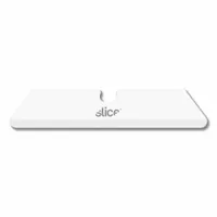 SLICE Safety Blade: 2 1/2 in Blade Lg, 1/2 in Blade Wd, 0.05 in Blade Thick, Ceramic, 3 PK (MPN 10526)