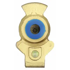 Blue polyurethane gladhand seals with a durometer of 68A-70A, sold in packs of 10. These full-face seals are used in pneumatic gladhand connections for air brake systems on heavy-duty vehicles. They do not include a screen or dust flap.