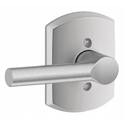 SCHLAGE F10 BRW 626 GRW Passage Lever Lockset - Passage Lever Locksets