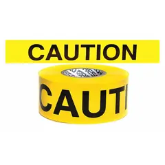 General Caution Messaging Barrier Tape