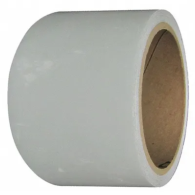 CONDOR Floor Marking Tape: Gen Purpose, Solid, White, 3 in x 30 ft, 7 mil Tape Thick - General Purpose Floor Marking Tape