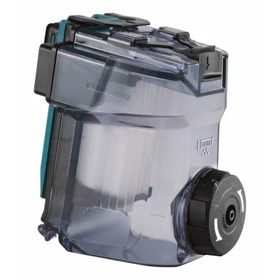 MAKITA Dust Extractor Dust Box: On-Tool, Self-Contained, 3/8 in Max. Dia, DX10 - Replacement Parts & Accessories for Extractor Attachments