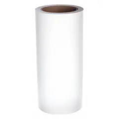 AQUASOL water-soluble purge paper roll, model ASW-35/R-9, measures 9 inches wide, 165 feet long, and 0.089 mm thick. Designed for temporary blocking or sealing of pipes during purging, cleaning, or testing in industrial piping and welding applications. Dissolves completely in water without leaving residue.