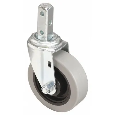 OEM Stem Caster: Swivel - Bolt-In Stem Casters with Square Stems for Square Tubes & Angle Iron