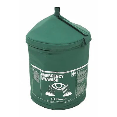 HAWS Insulating Jacket: 120 V AC, Nylon, Green, Heated Jacket - Accessories for Pressurized Portable Eyewash Stations
