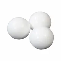 Virgin PTFE balls with 3/16 in diameter, tolerance +/-0.0005 in, off-white color, rated for 500°F. Supplied in a pack of 250. Used as check valve balls, ball valves, and flow-control components in systems handling aggressive media