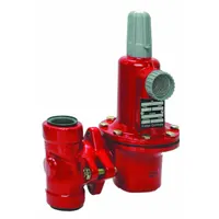 FISHER LPG Pressure Regulator: Lever-Acting Gas, 10,700,000 BtuH Gas Capacity, Iron, NPT x NPT (MPN 627-6210)