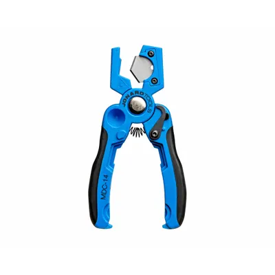 JONARD TOOLS Microduct Tube Cutter: Triangular, Stainless Steel, For Use On Nylon/PVC - Fiber Optic Duct & Tube Cutters