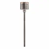 MILWAUKEE SDS-MAX Core Bit: SDS Max Shank, 4 in Core Dia, 3 in Core Body Lg, 22 in Overall Lg (MPN 48-20-5434)