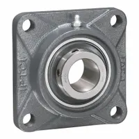 IPTCI BEARINGS Flange Mount Bearings: Radial Ball, 40 mm Bore, Set Screws, 130 mm Lg, 51.2 mm Wd (MPN HUCF208-40MM)