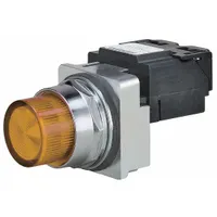 SIEMENS Pilot Light: 30 mm Panel Mounting Size, Amber, LED, 240 V AC Max Volt Rating (Supply) (MPN 52PL4H9XB)