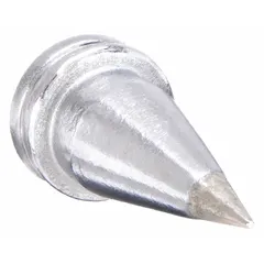 Conical soldering tip from the PLATO LT Series with a 0.25 mm tip width and 13 mm length. Designed for use with the WSP 80 handpiece. Suitable for precision soldering tasks such as fine-pitch component work on printed circuit boards.