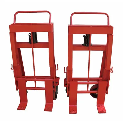 Dayton Hydraulic-Lift Machinery & Equipment Mover with Dual-Forks - Hydraulic-Lift Machinery & Equipment Movers with Dual-Forks