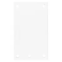 HOFFMAN Interior Panel: Back Panel Panel, 6.75 in Overall Ht, 4.88 in Overall Wd, Steel, A8P6