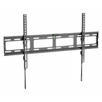 PEERLESS TV Wall Mount: Wall, Max. 132 lb, Fixed, Powder Coated, Black, For Televisions, TVFT690