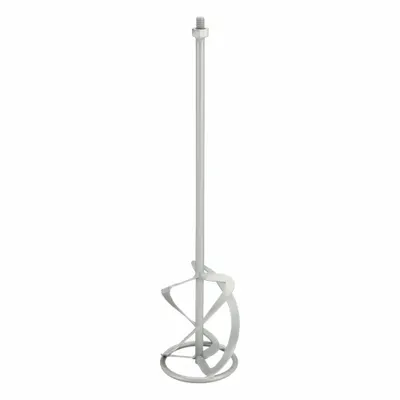 METABO Mixing Paddle: Single-Paddle, High Viscosity, M14 Threaded, 23 15/64 in Lg - Single Paddles