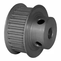 DAYTON Timing Pulley: Curvilinear, Fixed, For 9 mm Belt Wd, 28 Teeth, 3 mm Pitch, Aluminum (MPN 28-3M09M6FA6)