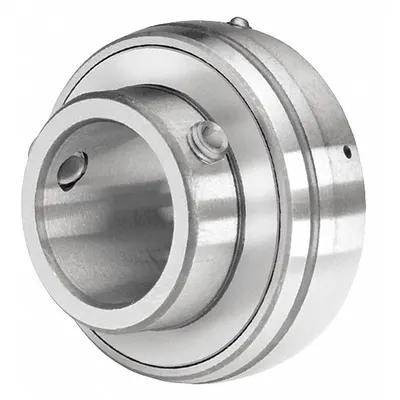 TRITAN Insert Bearing: SSUC205-25MM, 25 mm Bore, 52 mm OD, 17 mm Outer Ring Wd - Food-Grade Spherical Insert Bearings