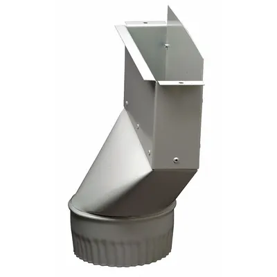 LABCONCO Lower Exhaust Transition Adapter: Lower Exhaust Transition Adapter - Fume Hood Adapters
