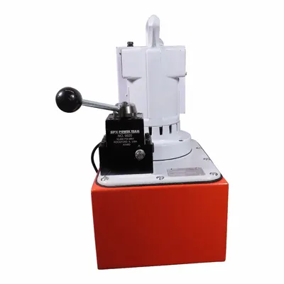 POWER TEAM Electric Pump: 10,000 psi Max. Op Pressure, 704 cu in/min Max. Flow Rate - Corded High-Power Portable Electric Hydraulic Pump Units