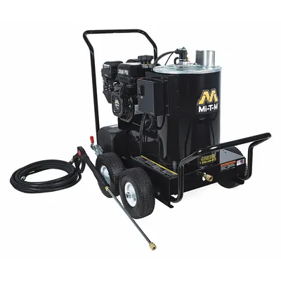 MI-T-M GPH-2500-0GMM Hot Water Pressure Washer, 2500 psi, 2.5 gpm, Cart - Hot Water Pressure Washers