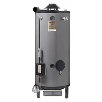 RHEEM-RUUD Commercial Gas Water Heater: Natural Gas, 100 gal, 270,000 BTU, 73.88 in Ht (MPN G100-270A)