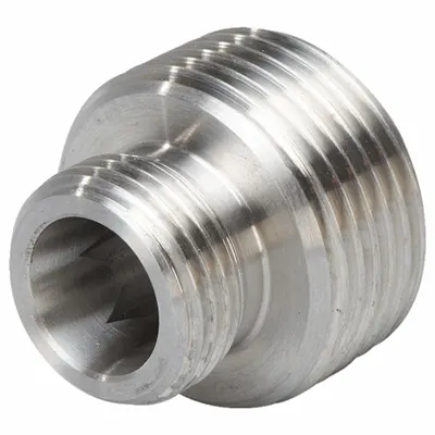 IFM U40085 Sanitary Threaded Adapter, 3/4 in NPT to M18x1.5 - Sanitary Threaded Adapters for Pressure Sensors