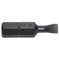 ZEPHYR Insert Bit: Insert Bit, Slotted Head, Imperial, 4F-5R Bit Industry Size, Std, Hex, 5 PK (MPN H3211X-5PK)