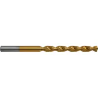 CLEVELAND Taper Length Drill Bit: 1/2", 135° Split Point, TiN-Coated Cobalt, Fast Spiral (MPN C16913)
