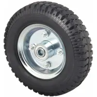 APPROVED VENDOR Solid Wheel: 8 in Wheel Dia., 2 in Wheel Wd, Rubber, 300 lb Load Capacity, Steel